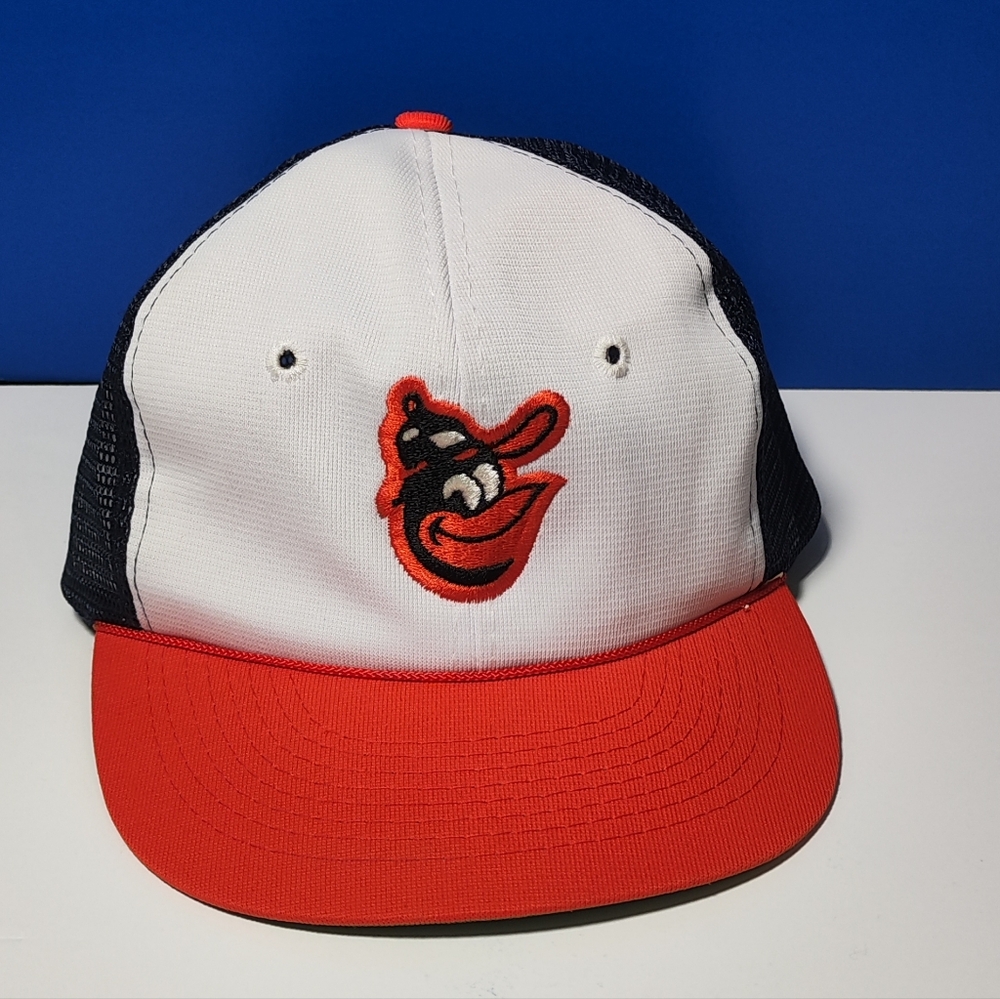 Vintage Baltimore Originales Snapback Trucker Cap white,Blue, Black & Orange